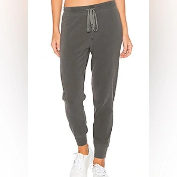 Wilt Twist Shrunken Sweatpants in Washed Black - Picture 1 of 7
